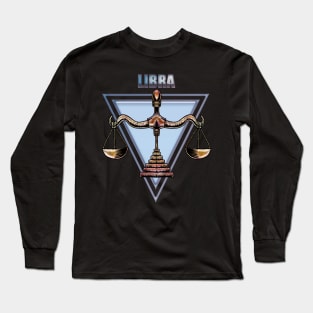 Zodiac sign libra Long Sleeve T-Shirt